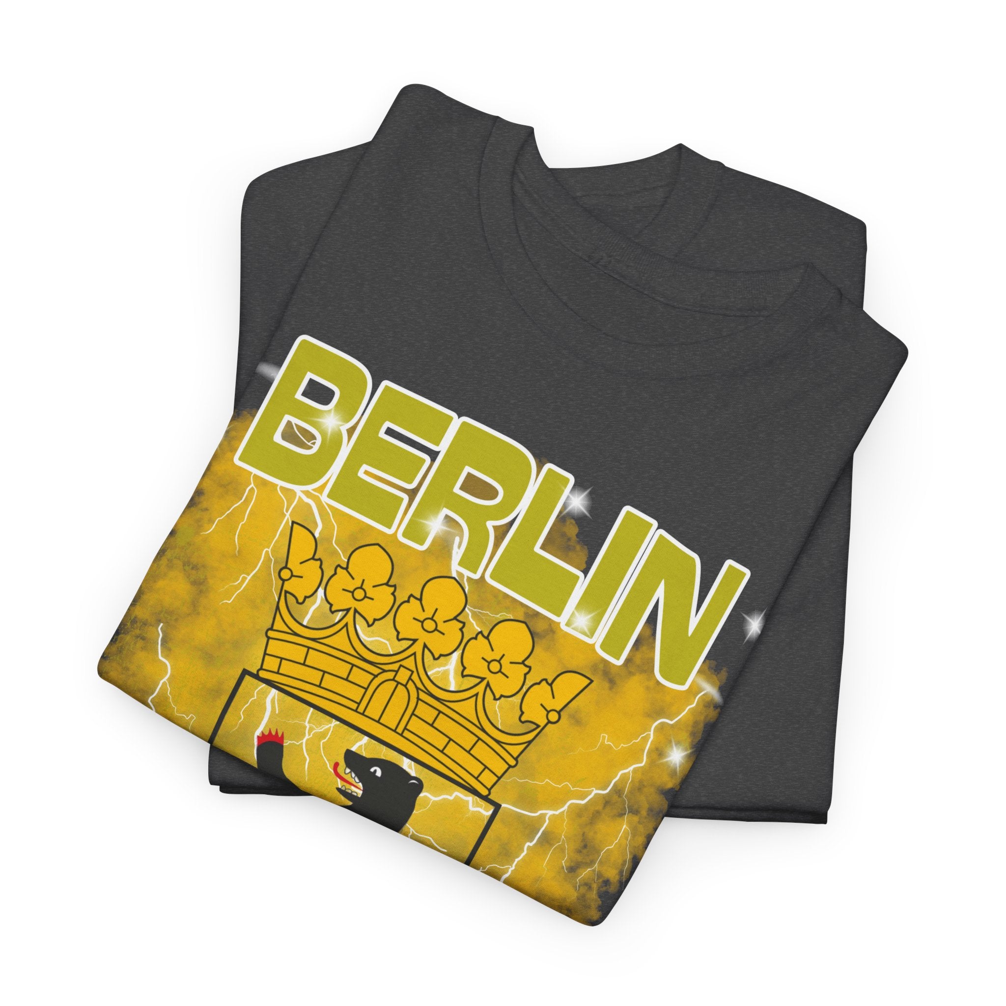 Berlin Forever T-Shirt — Berliner Wappen-Bären-Grafik-T-Shirt