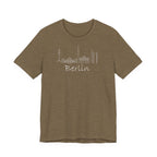 Berliner Skyline T-Shirt — Minimalistisches Stadtbild-T-Shirt