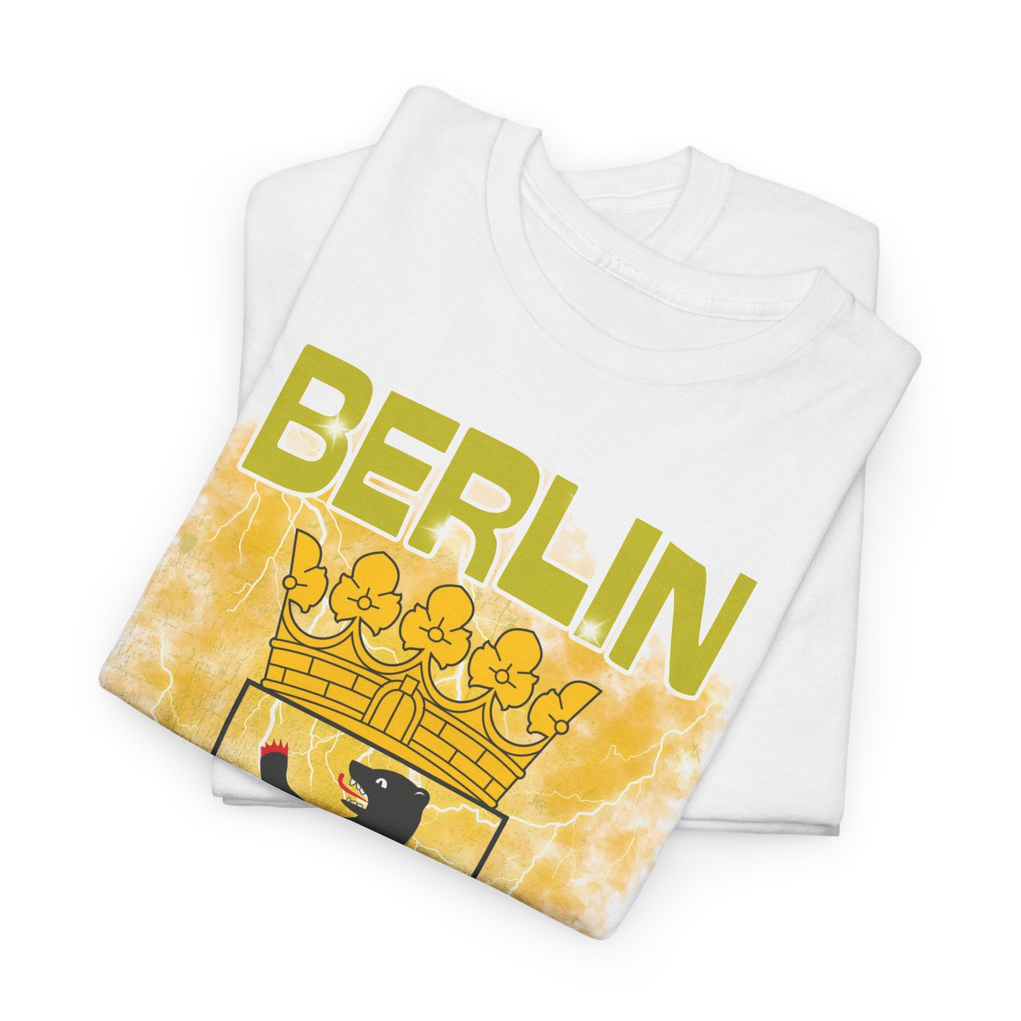 Berlin Forever T-Shirt — Berliner Wappen-Bären-Grafik-T-Shirt