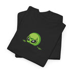 Alien-Emoji-T-Shirt – Niedliches grünes T-Shirt mit Alien-Motiv