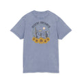 Desert Dreamer Acid Wash T-Shirt – Sonnenblumen- und Kaktusmotiv