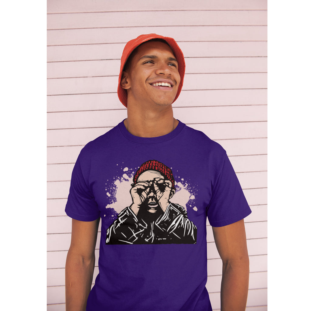 Urban Vision T-Shirt – Grafik im Street-Art-Stil