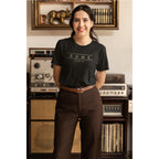 T-Shirt mit römischen Vintage-Zeilen – La Dolce Vita Grafik-T-Shirt