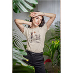 Desert Walk T-Shirt – Minimal Illustration