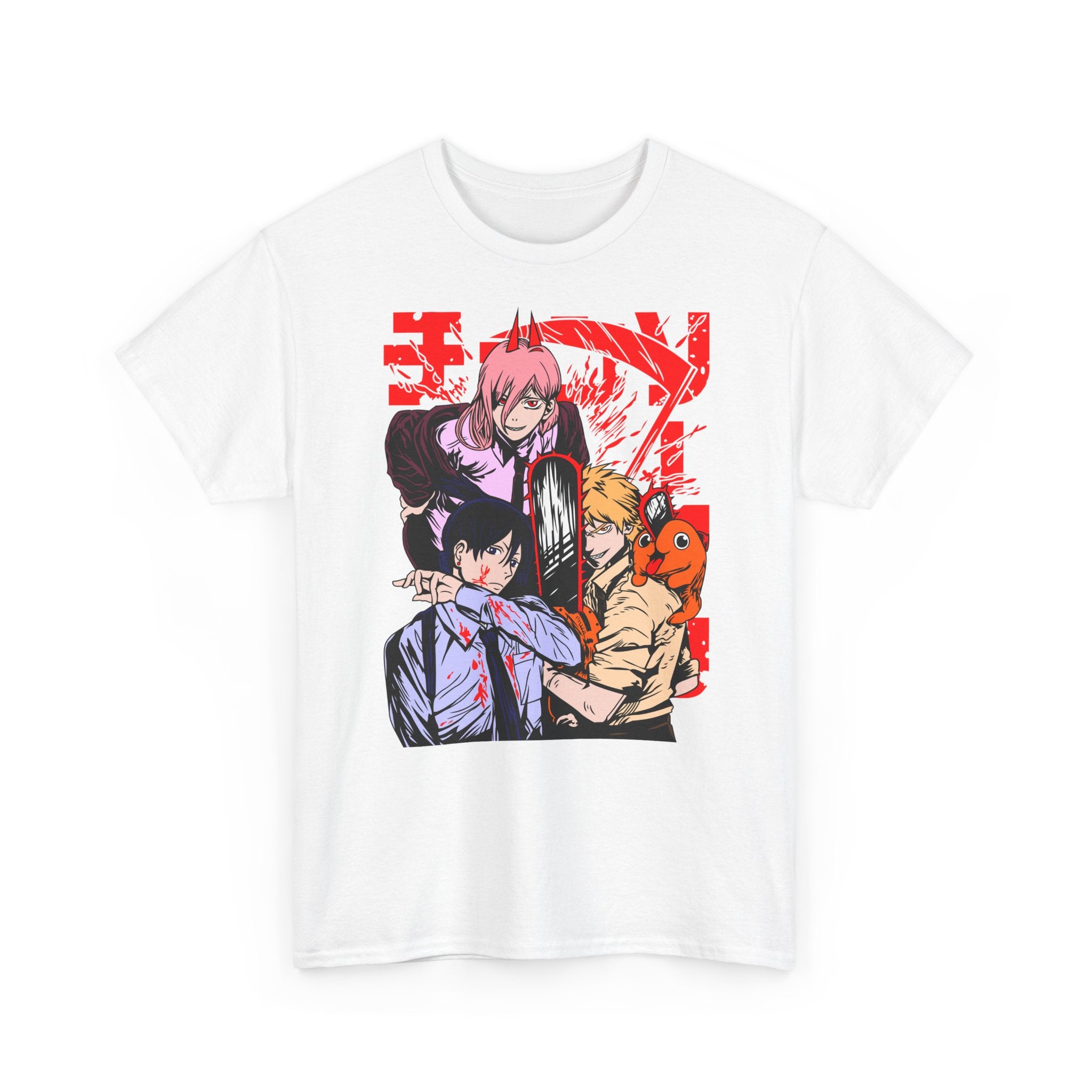 Anime Horror Crew T-Shirt – Tokyo Ghoul Style Charakter-Collage-Shirt