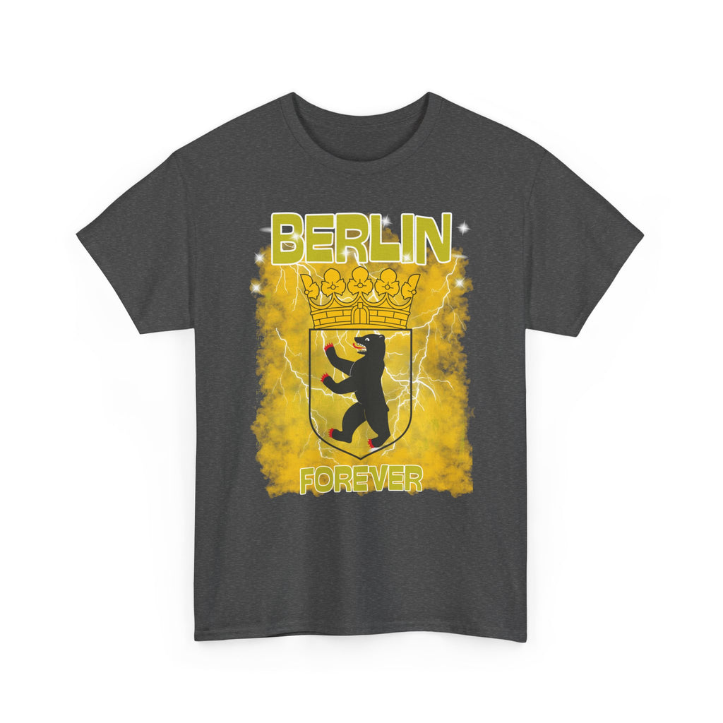 Berlin Forever T-Shirt — Berliner Wappen-Bären-Grafik-T-Shirt