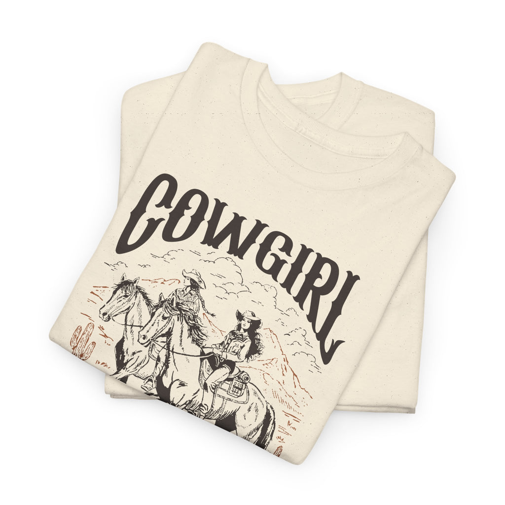 Cowgirl-T-Shirt mit Grafik – Vintage-Western-Reit-T-Shirt