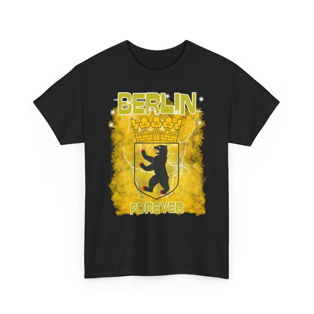 Berlin Forever T-Shirt — Berliner Wappen-Bären-Grafik-T-Shirt