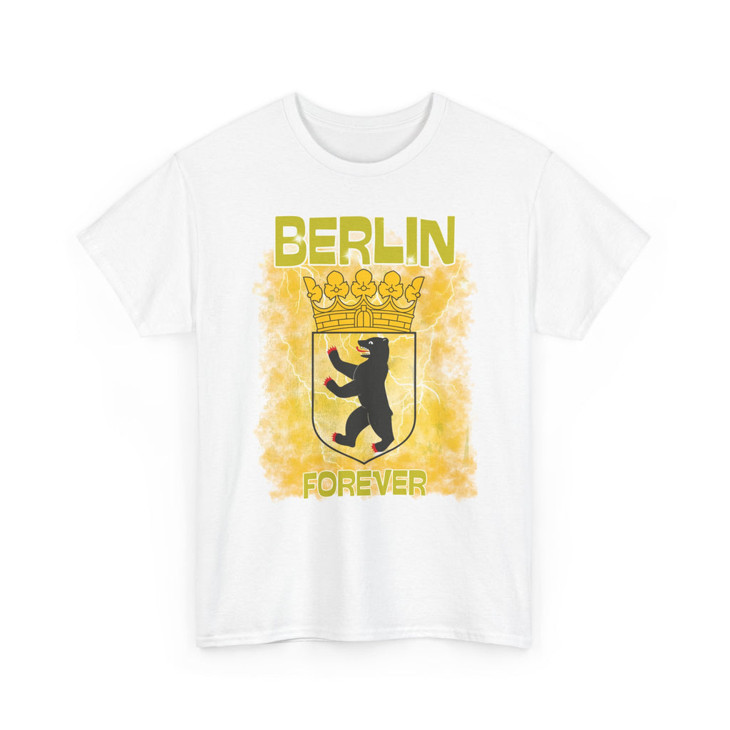 Berlin Forever T-Shirt — Berliner Wappen-Bären-Grafik-T-Shirt