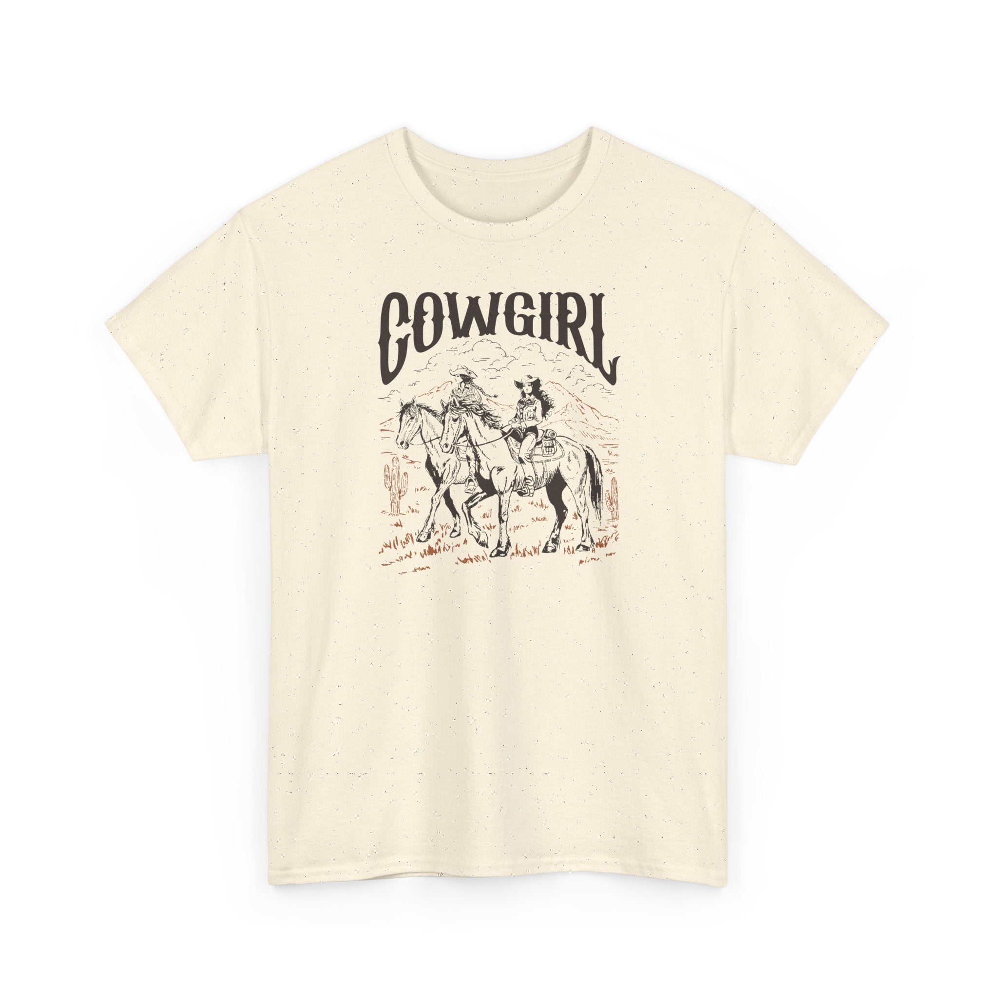 Cowgirl-T-Shirt mit Grafik – Vintage-Western-Reit-T-Shirt